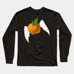 Angel Apple Orange Long Sleeve T-Shirt